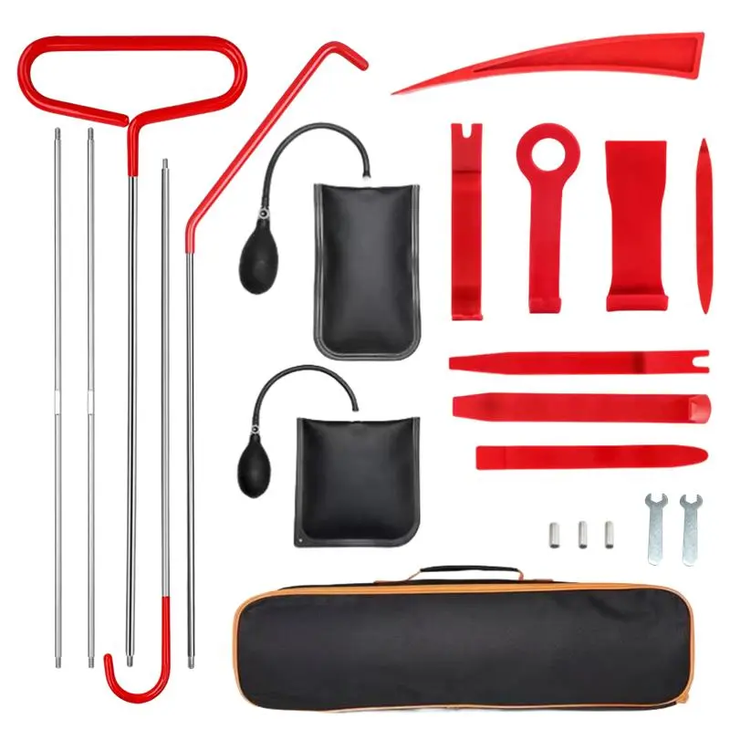 Portable Emergency Car Repair Tool Kit with Carrying Bag for Cars & Trucks, Professional Car Repair Tools