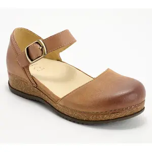 Dansko Leather Adjustable Mary Janes - Mae