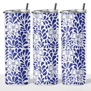 BLUE Talavera 20oz Stainless Steel Insulated Tumbler