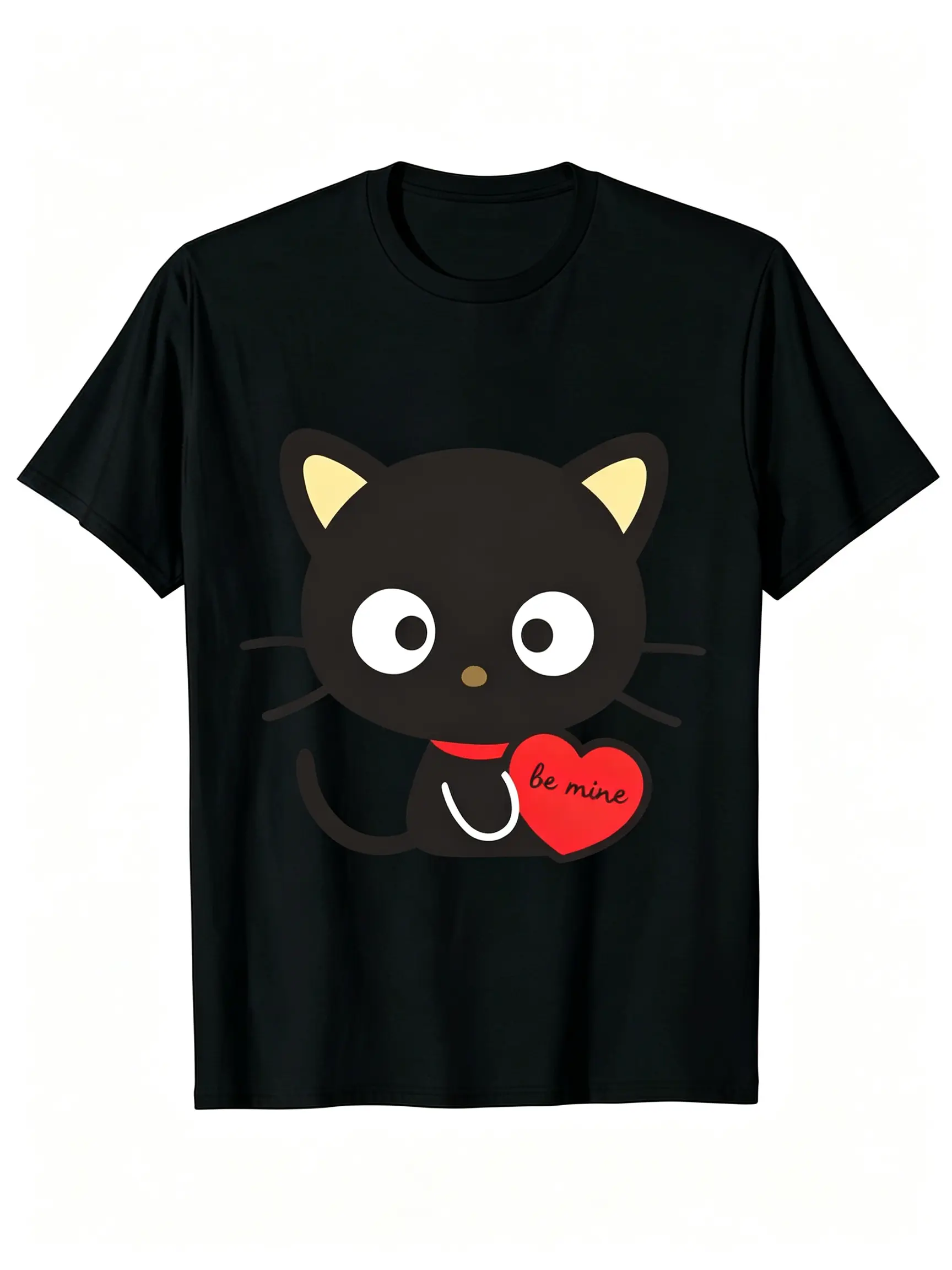 Chococat Will You Be My Valentine Unisex T Shirt for Men Women Girls Kids Tee Graphic Printed Tees Cool Graphic Tee