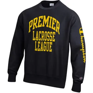 Champion Collegiate League Reverse Weave Crew - Black