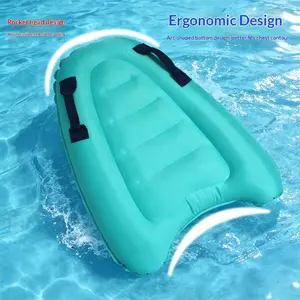Inflatable Surfboard Portable Bodyboard Lightweight Kickboard Water Sports Swimming Learning Board