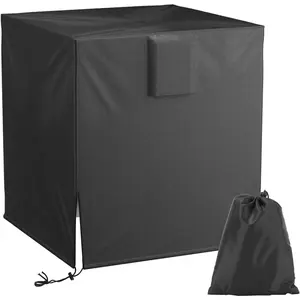Air Conditioner Cover for Outside, AC Unit Winter Covers Outdoor Fits up to 24X24X30 Inch, Durable  Windproof and Snowproof Design