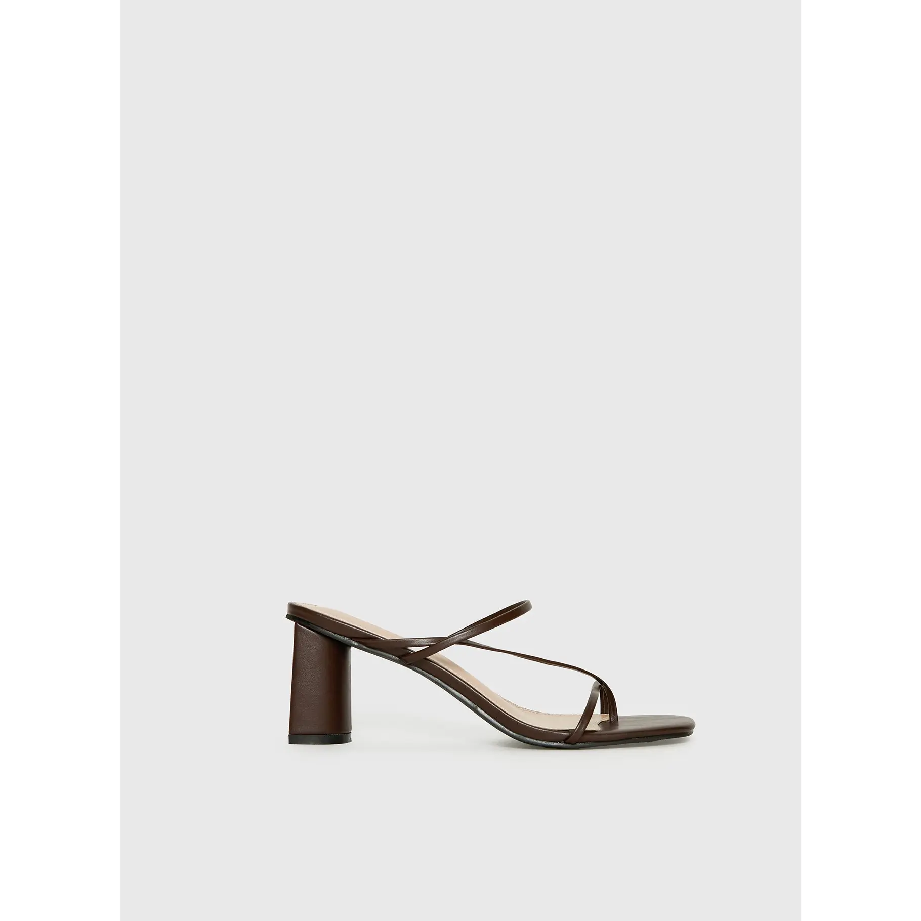 The Becka Heels Chocolate