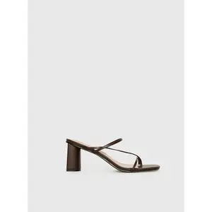 The Becka Heels Chocolate