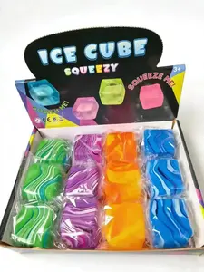 Portable and colorful, the water drop ice cube sensory fidget toys deliver satisfying squeeze stress relief, supporting focus and calm in classrooms and during travel