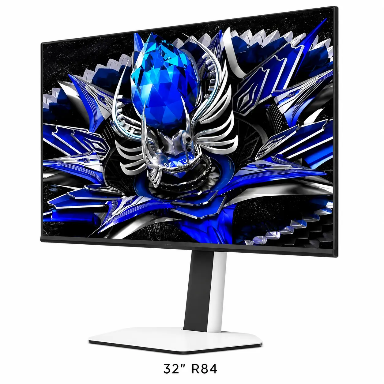 TCL 32" R84 Monitor(Black and White)   Multi-Color QD-Mini LED Gaming Monitor | QHD 2K/4K UHD | 165Hz/180Hz | 1ms GTG | HDR600/HDR1400 | AMD FreeSync/Premium | Built-in Stereo Speakers | Fully Adjustable Stand | Matte Panel tiktokshopbacktoschool