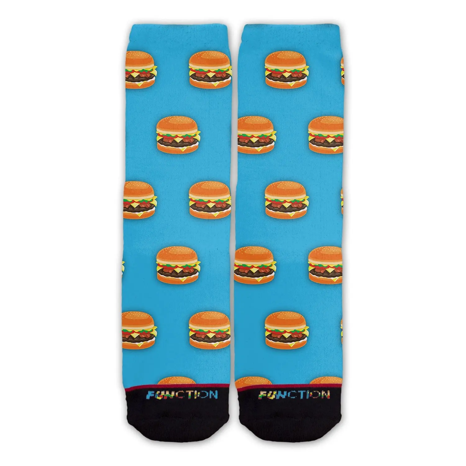 Function - Hamburger Pattern Fashion Socks