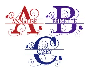 Custom Name Vinyl Decal Personalized Cursive Lettering Heart Sticker for Organiser, Bottles, Cups, Canister, Laptop, Luggage, Car, Truck, Window, Wall