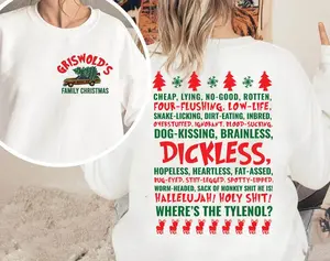 Griswold Christmas Sweatshirt, National Christmas Sweatshirt, Clark Griswold Sweatshirt, Dickless Sweatshirt, Christmas 2025 - LORA ATCHER