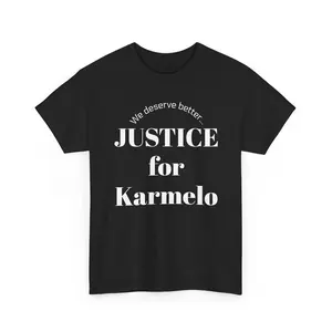 Justice for Karmelo T-Shirt | Social Justice Protest Tee