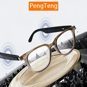 PENGTENG Bluetooth Audio, with Photochromic Lenses That Darken in Sunlight, Surround Sound and Microphone, Supports Music & Calls, Ultra Long Battery Life, Perfect for Office, Driving & Outdoors, Gift for Men & Women, Wearable Smart Glasses