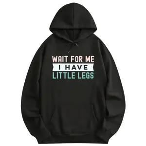Funny Height Sarcasm Printed Hoodie Long Sleeve Outdoor Wear for Men & Women Soft Fabrics Pop Prints Flattering Cuts Graphics Classic