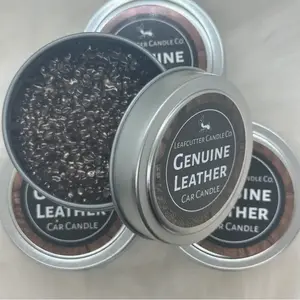 GENUINE LEATHER CAR CANDLE