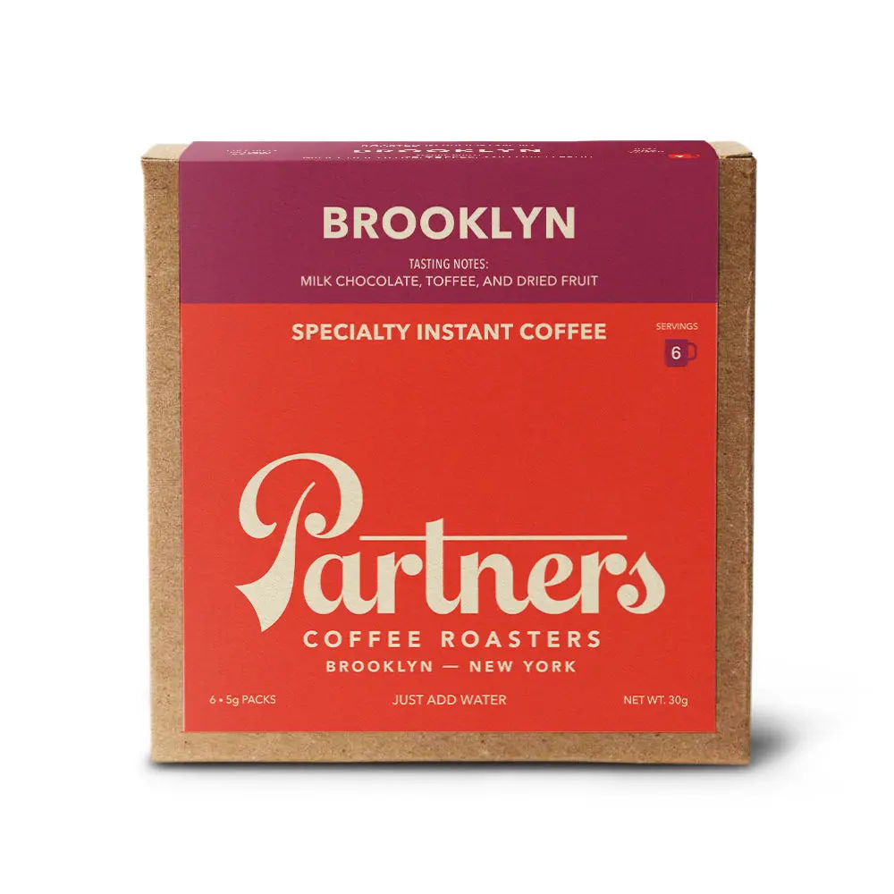 Brooklyn - Specialty Instant Coffee, 6 Packets