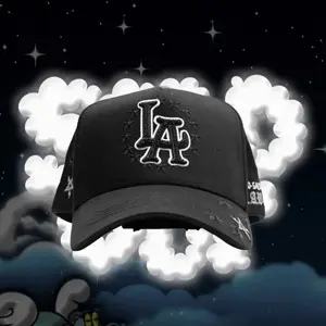 Sad Boyz Junior h Clave Ali Dandy Hats.Black LA Embroidered Cap for Men