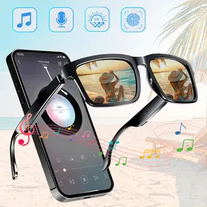 Smart Glasses,Wireless Smart Glasses with Mic & Touch Control,Bluetooth SungGlasses for Music & Call,Smart Audio Glasses,Multifunctional Audio Sunglasses,Wearable Devices