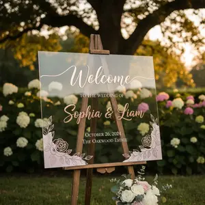 Acrylic Event Signs