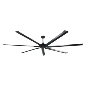 84 Inch 100 Inch Silent Storm Extra Large Ceiling Fan with Remote Control