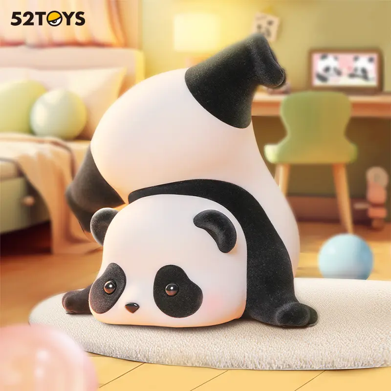 52TOYS Panda Roll 300% Limited Edition Figure Kawaii Creative Gift Room Decor Desktop Decoration Perfect for Birthday Party Home Ornament Collectible