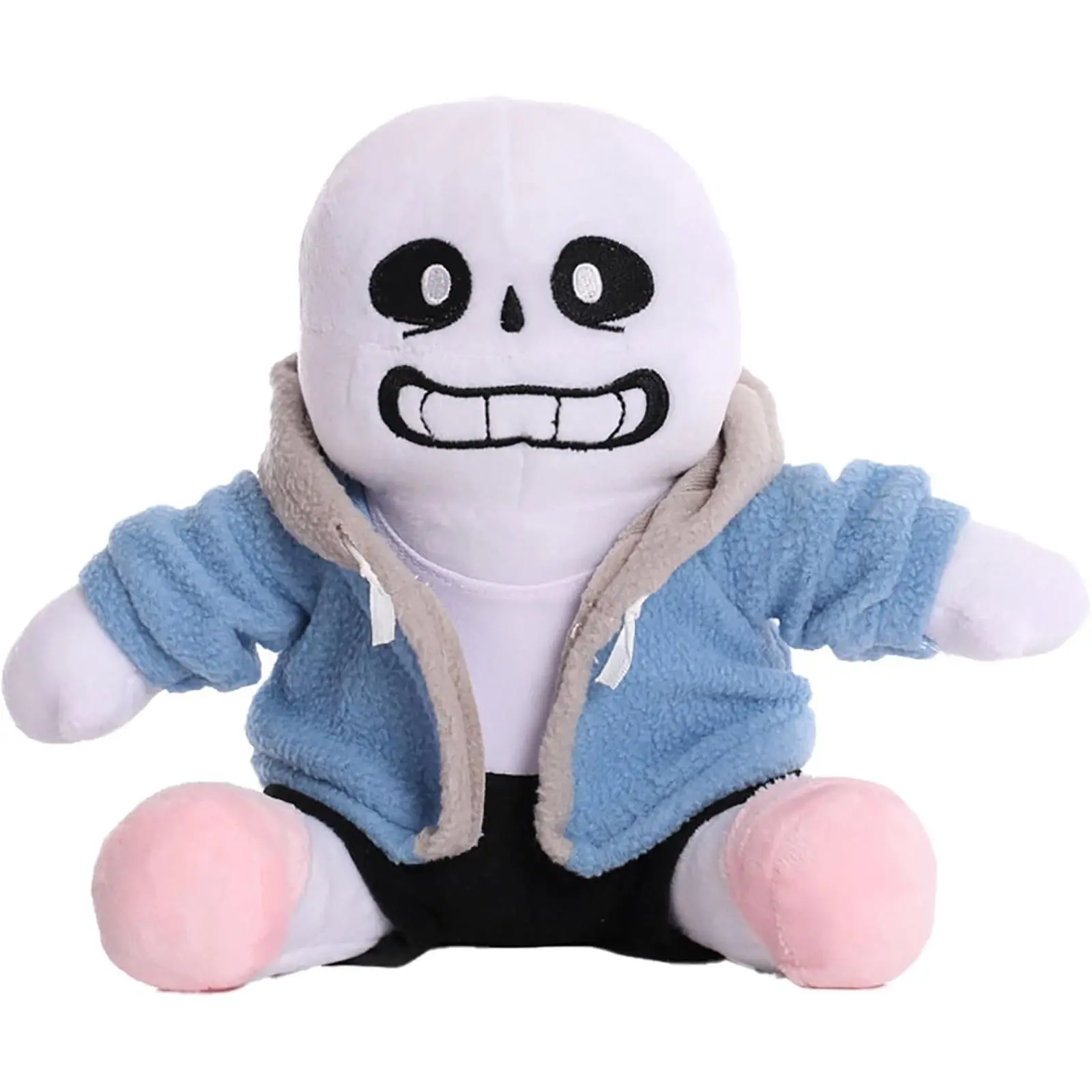 Undertale Soft Adorable Person-Shaped Stuffed Toy, Collectible Game Character Plush Figure, Soft Stuffed Throw Pillow for Home Decor, Gift for Undertale Game Fans, Soft Adorable Stuffed, Stuffed Toys