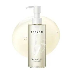 [COSNORI] 7-Complex Micro Active Cleansing Oil – Korean Vegan Facial Cleansing Oil, Fresh and Light Finish – Gentle Makeup Remover for Face, Hypoallergic, Fermented 7-Oil Complexes, 6.7 fl.oz.