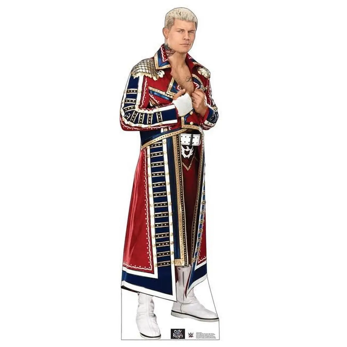 212 MAIN Life-Size Single-Side Cody Rhodes Cardboard Cutout, 73x22 in, Advanced Graphics Party Prop, Photo Backdrop, Home Decor Gift