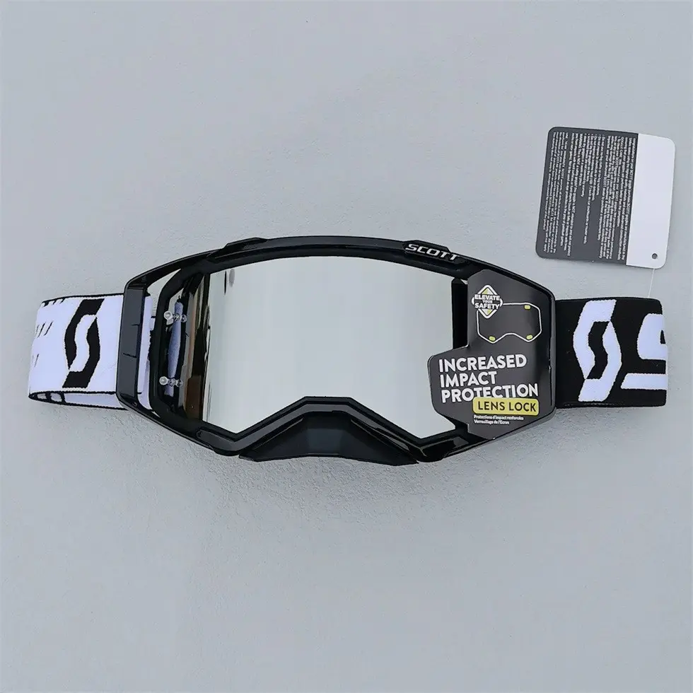 High Quality Motorcycle Motorbike Glasses Goggles, Protective Gear, Dirtbike Gear, Motorcycle Accessories, Motocross Goggles Helmet, Mx Moto Dirt Bike Atv Ski Outdoor Sports Glass, Scooter Googles, Riding Glasses, Off Road Goggles, Motobike Riders Gear