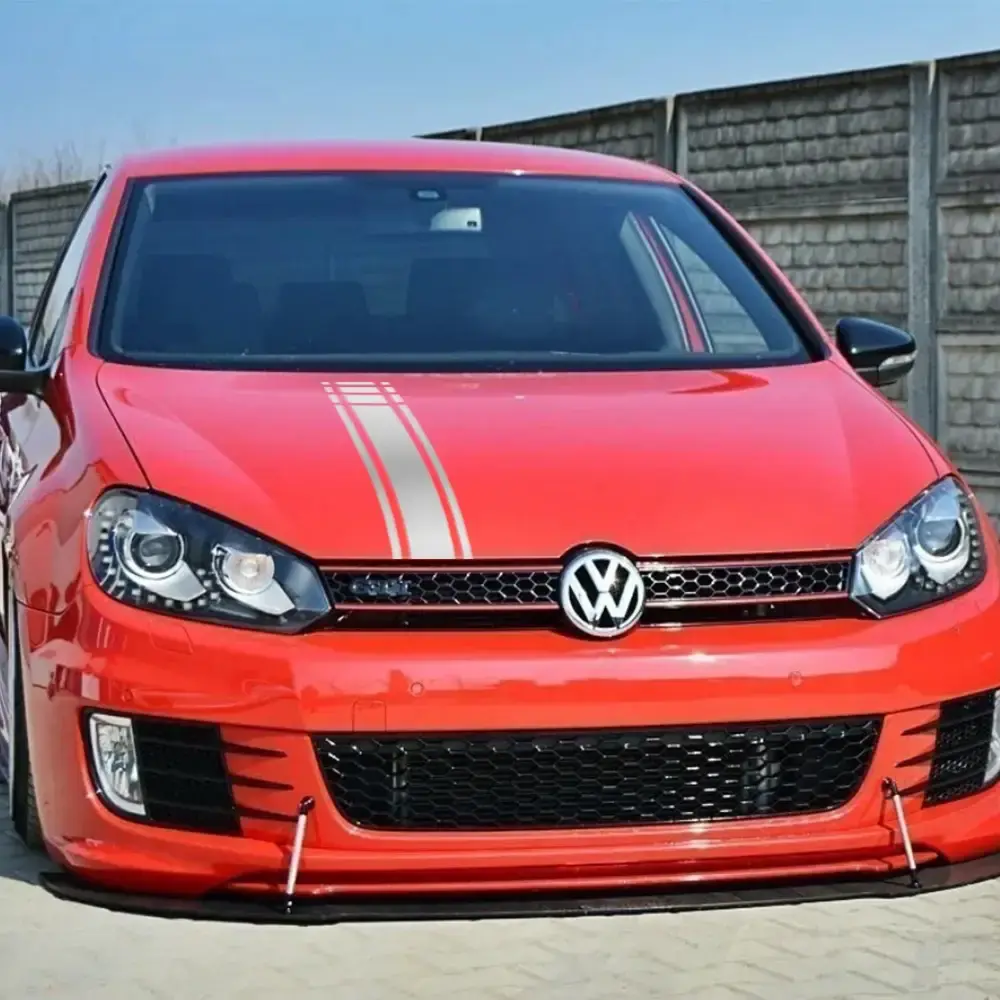 2026 New Car Hood Racing Style Sticker For Volkswagen VW Golf 8 7 5 6 R GTI MK8 MK7 MK5 MK6 MK4 Vinyl Film Decor Decals Auto Accessories For your Cars