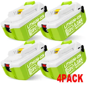 Upgraded 18V 6Ah Lithium Battery for Makita Tools – USB-C Fast Charge Power Bank 18 volt replacement high-capacity