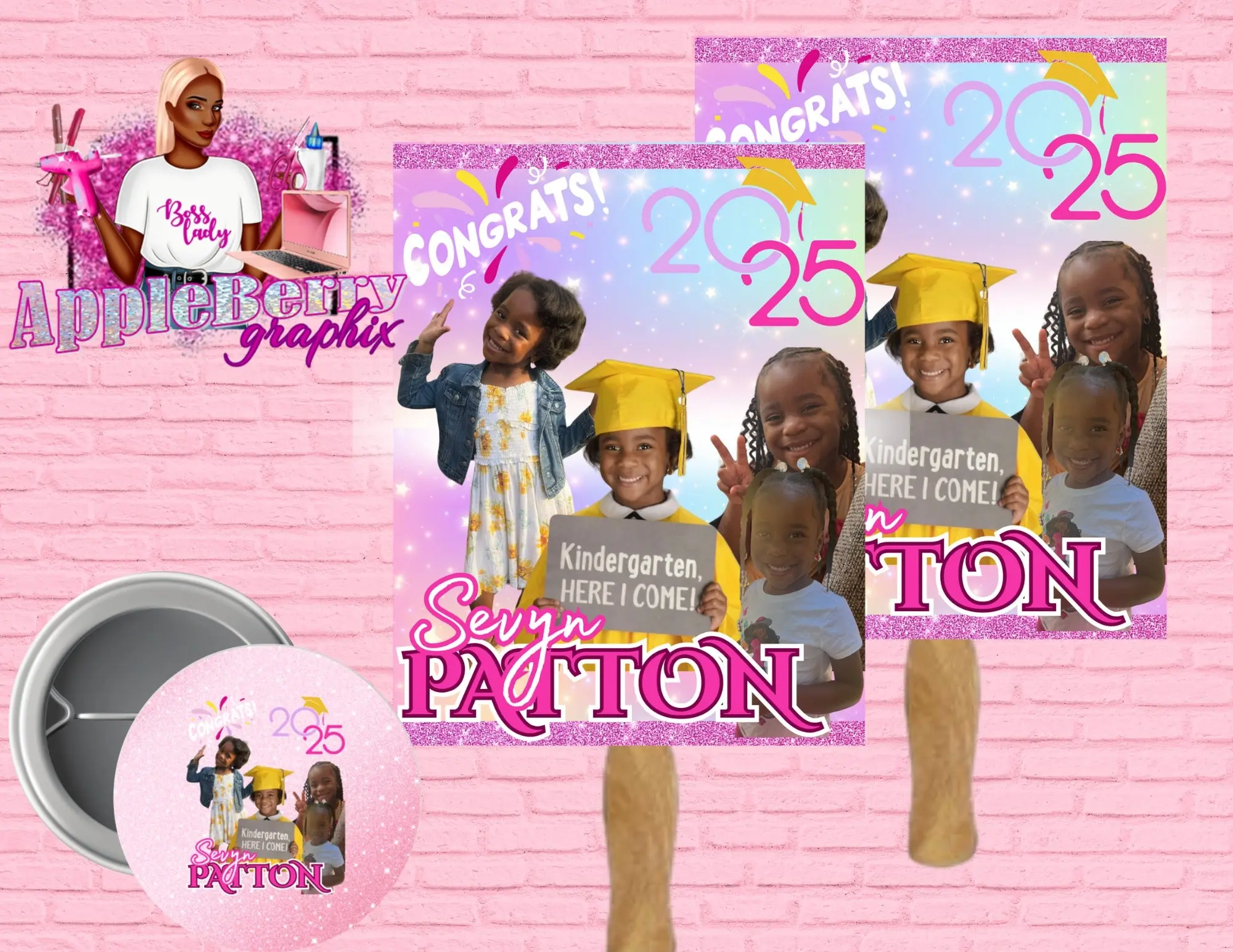 PERSONalized Graduation Fans