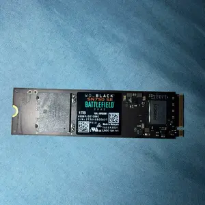 Western Digital M.2 Gen 4 1tb SSD with included heatsink