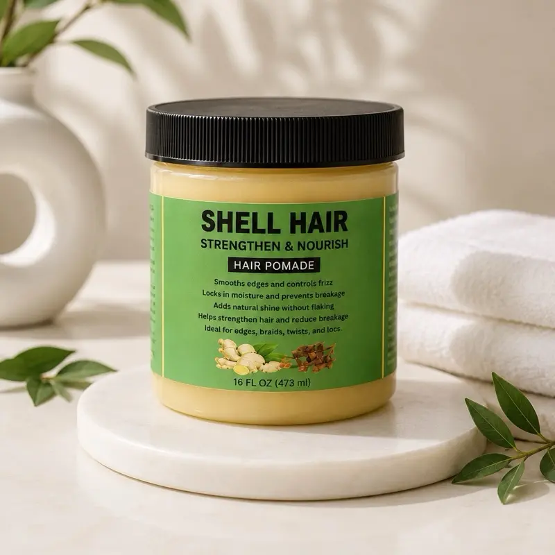 16 oz Hair Pomade, Haircare Styling Product for Tousled Hold