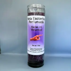 Veladora HARAS MI VOLUNTAD-Espiritual Candle
