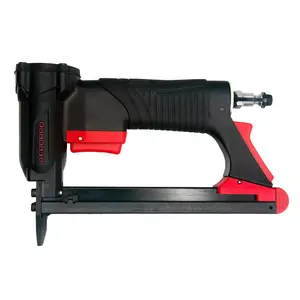 AeroPro 7116RC Pneumatic Staple Gun - Versatile 22 Gauge Upholstery Fine Wire Stapler, 3/8-Inch Crown, 1/4-Inch to 5/8-Inch Length