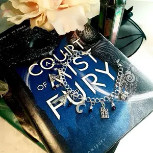 Night Court Inspired A Court of Thorns and Roses Charm Bracelet, ACOTAR, Romantasy, Booktok