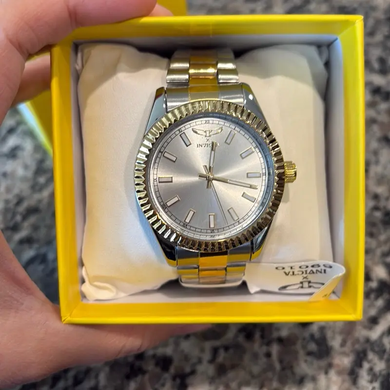 ⌚️NWT! Montres Prestige x Invicta Ladies 28mm Gold Tone Watch NEW Montres Prestige X Invicta Women main image 4
