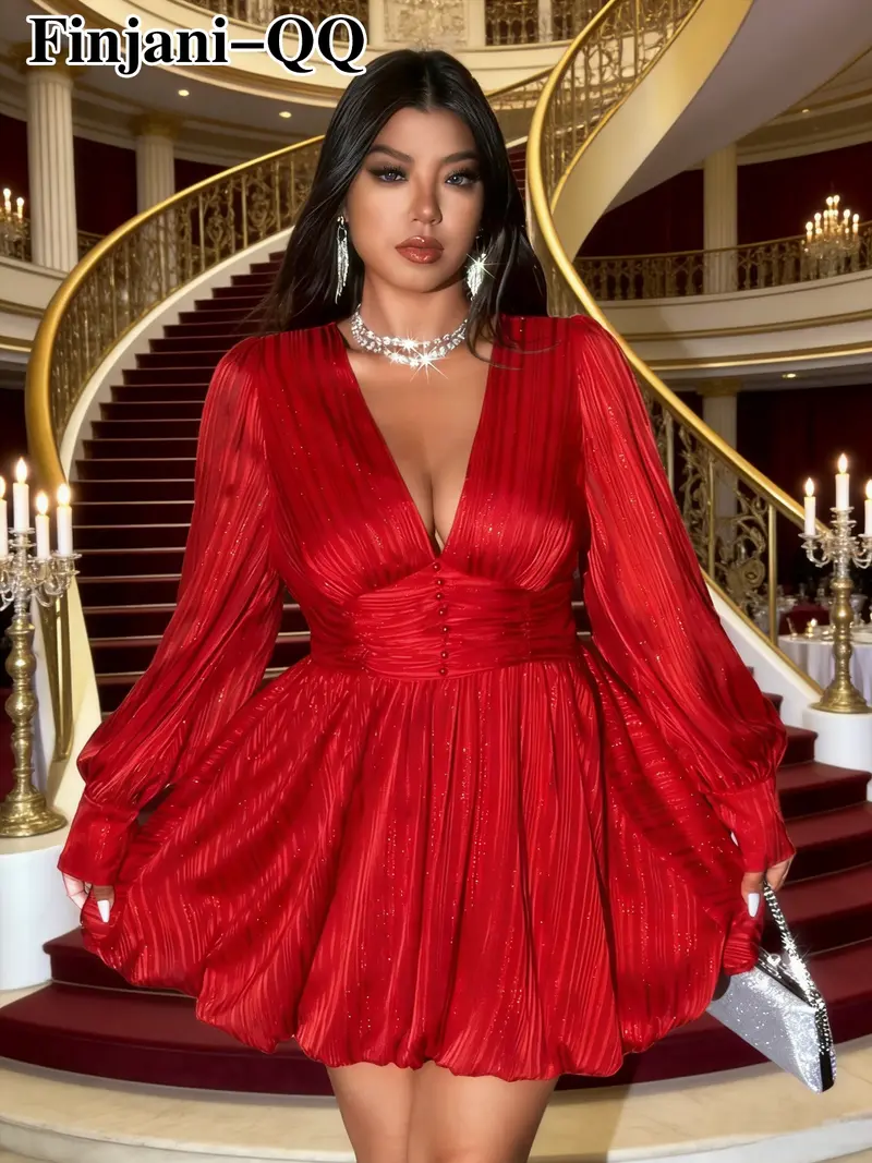 plus size formal mini dress red sequence size 5x - TikTok Shop plus size formal mini dress red sequence size 5x - TikTok Shop
