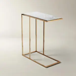 Z Gallerie Lawton Sofa Table Pedestal Tabletop Mode, Living Room Tables, Side Table