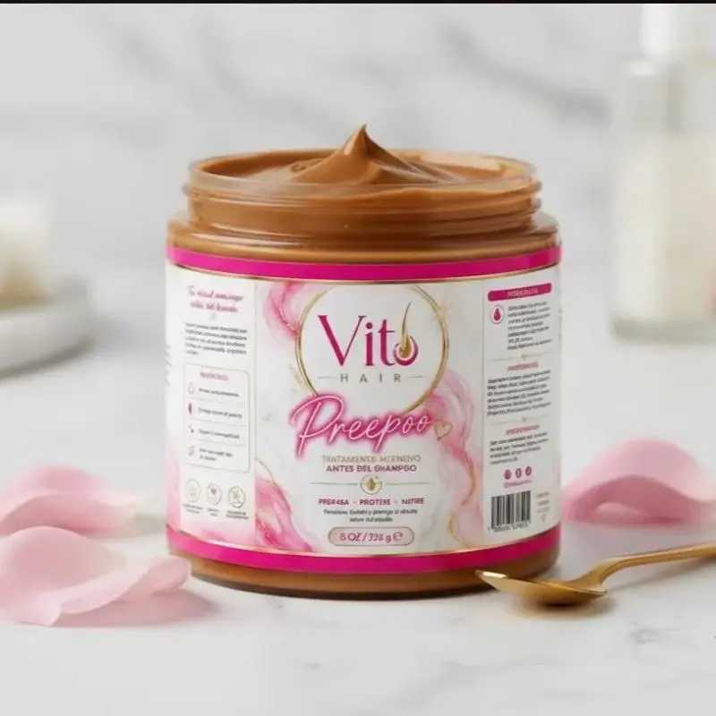VitaHair Natural Pre-Poo Treatment – Moisturizing Hair Care for Dry, Curly & Textured Hair