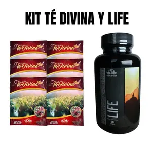 Kit Té Divina + Capsulas Life - Tea Detox Natural Beverage