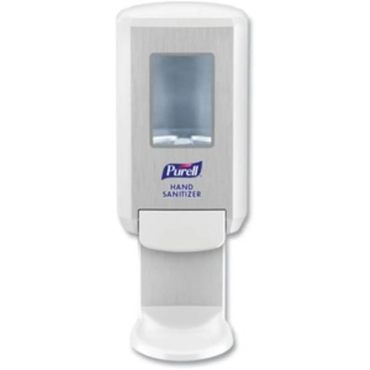 212 MAIN Wall-Mounted Lockable Hand Sanitizer Dispenser - 8 in, 1.27qt Capacity, Durable, ADA Compliant, White, Compatible with Refill Bottles, Hand Sanitizer Dispenser Refill