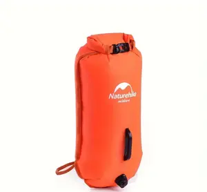 Naturehike 28L Safety Swim Buoy & Ultralight Dry Bag - Waterproof for Open Water Swimming, Kayaking, and Water Sports Outdoorfun