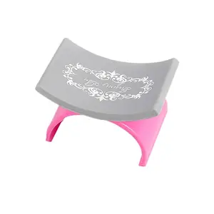 Nail Arm Rest – U-Shaped Silicone Manicure Hand Pillow Pad| Non-Slip Nail Art Mat Holder| Comfortable Arm Support for DIY & Professional Nail Tool Equipment