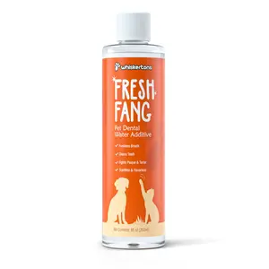 Whiskertons FreshFang Dental Water Additive for Cats & Dogs