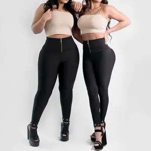 SHAPESHE Skinny Shapewear Leggings for Women Butt Push-Up Stretchy Pants Trousers