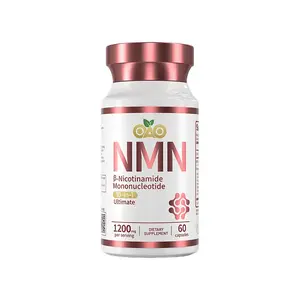 OAO NMN Supplement Complex 1200mg Per Serving | 10-in-1 NAD+ Precursor with Trans-Resveratrol, Glutathione, Astaxanthin & CoQ10 | Supports Anti-Aging, Cellular Energy & Antioxidant | 60 Vegan Capsules