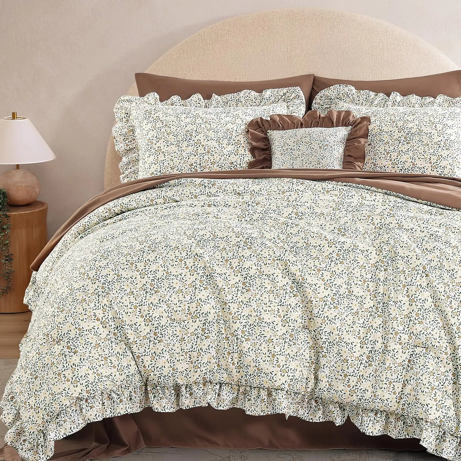 Beige Ditzy