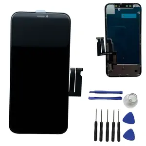 iPhone XR Screen Replacement 6.1 Inch LCD Display with Touch Digitizer Assembly, Includes Repair Tools, Compatible with A1984 A2105 A2106 A2108, Accessories