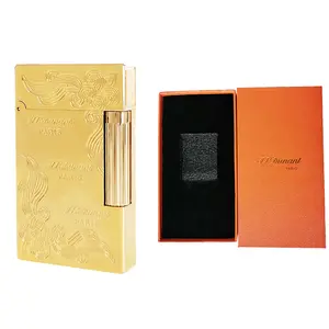 Dunant Luxury Gold Engraved Gas multi use Lighter (NO FUEL), Profect gifts boyfriend Gift bf